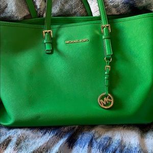 Michael Kors Kelly Green Handbag